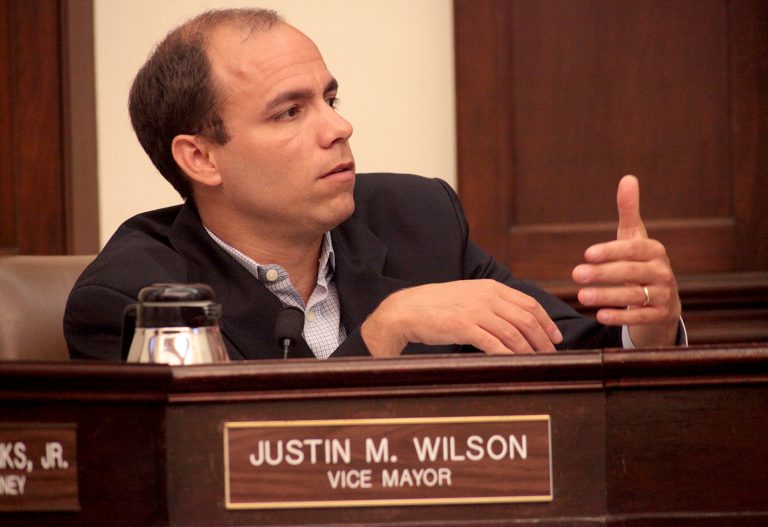 Vice Mayor Justin Wilson announces mayoral run
