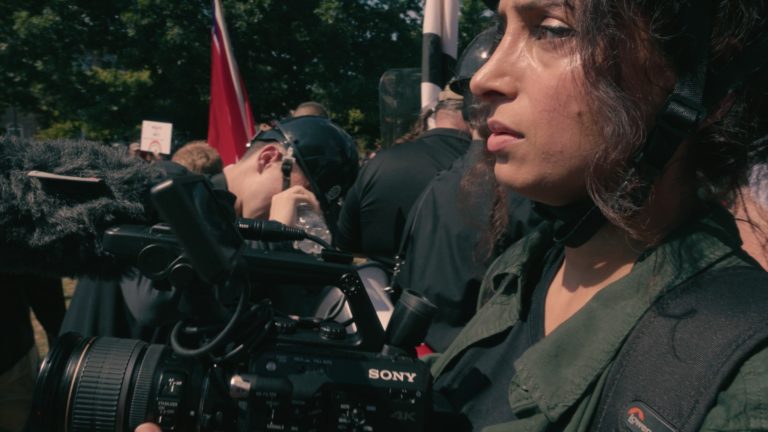 Deeyah Khan attempts to understand white supremacists in “White Right: Meeting the Enemy”
