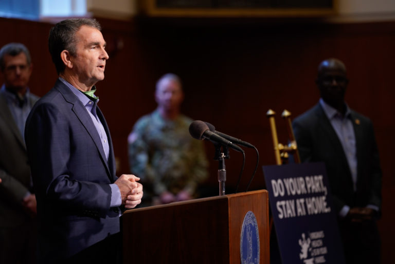 Governor aims to start reopening Virginia on May 15