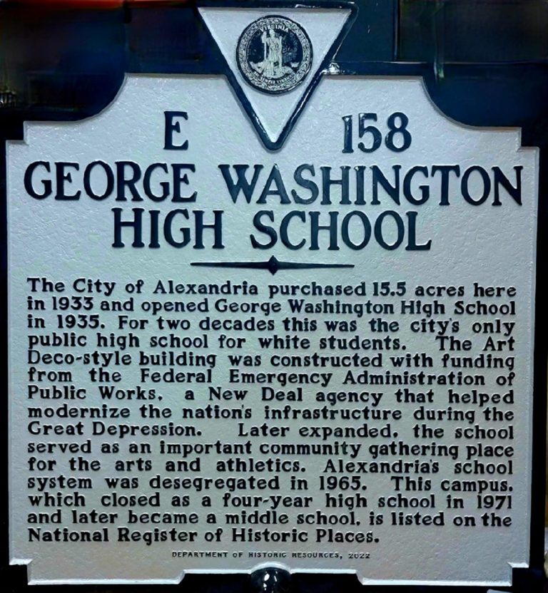 Historic marker placed at GW